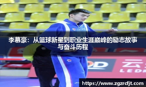 李慕豪：从篮球新星到职业生涯巅峰的励志故事与奋斗历程